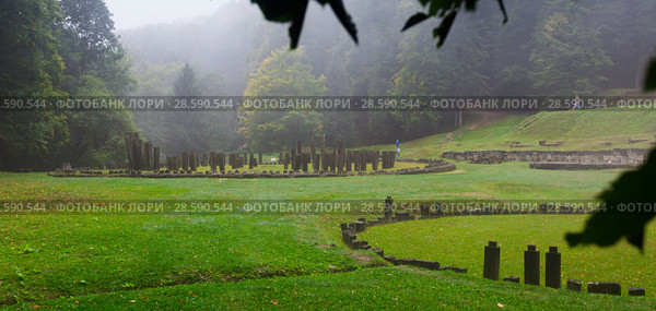 Ruins of Sarmizegetusa Regia (2017 год). Редакционное фото, фотограф Яков Филимонов / Фотобанк Лори