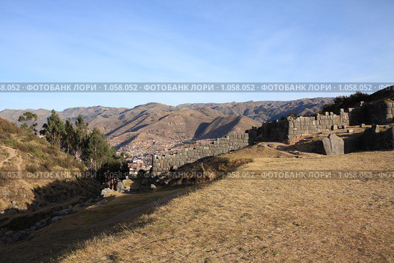 Руины Саксауаман ( Sacsayhuaman ) (2009 год). Стоковое фото, фотограф Кирилл Трифонов / Фотобанк Лори