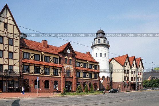 Рыбная деревня в Калининграде (2015 год). Редакционное фото, фотограф stargal / Фотобанк Лори