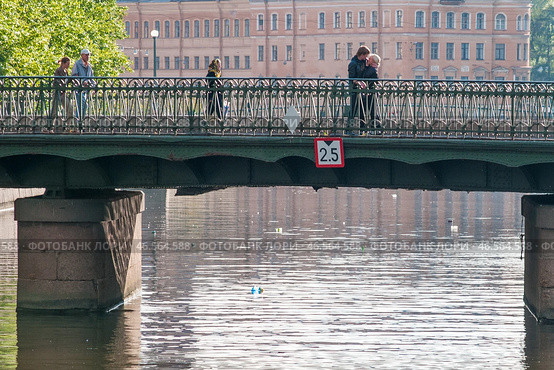 Санкт-Петербург. Аларчин мост. Канал Грибоедова (2010 год). Стоковое фото, фотограф Александр Алексеев / Фотобанк Лори