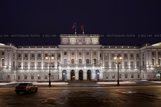 Санкт-Петербург. Мариинский дворец (2012 год). Редакционное фото, фотограф Литвяк Игорь / Фотобанк Лори
