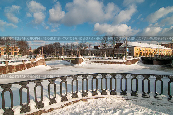 Санкт-Петербург. Район Семимостье (2011 год). Стоковое фото, фотограф Александр Алексеев / Фотобанк Лори