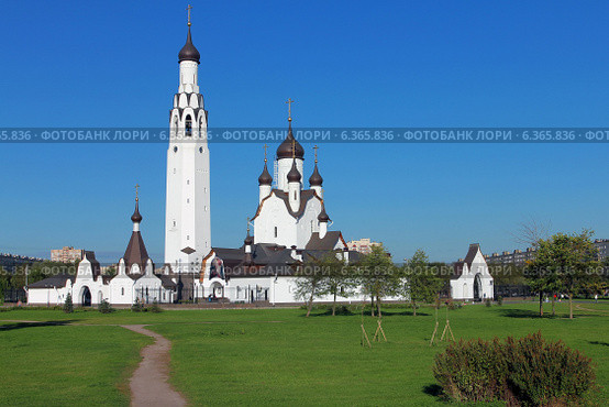 Санкт-Петербург. Церковь Святого Первоверховного Апостола Петра (2014 год). Стоковое фото, фотограф Александр Тарасенков / Фотобанк Лори
