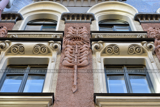 Санкт-Петербург. Улица Большая Зеленина, 28 (2015 год). Стоковое фото, фотограф Александр Алексеев / Фотобанк Лори