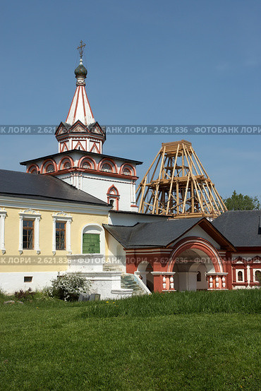 Саввино-Сторожевский монастырь. Звенигород. Стоковое фото, фотограф Сергей Голицын / Фотобанк Лори
