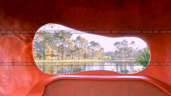 Scenic view of Bucaquinho Natural Park, Ovar, north of Portugal. Стоковое фото, агентство Ingram Publishing / Фотобанк Лори