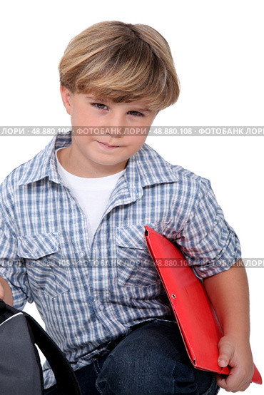 School boy. Стоковое фото, агентство Ingram Publishing / Фотобанк Лори