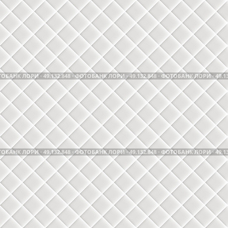 Seamless pattern. Shiny fabric, rippled texture, white color silk, colorful vintage style background. Стоковая иллюстрация, агентство Ingram Publishing / Фотобанк Лори