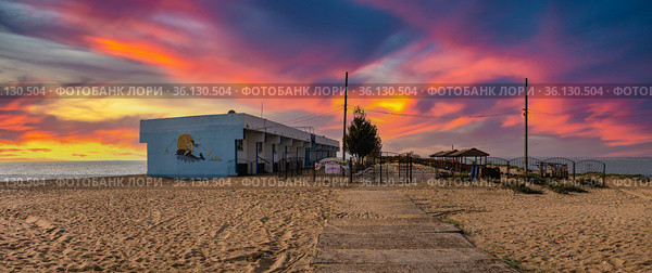 Sergeevka resort in Odessa region, Ukraine (2020 год). Редакционное фото, фотограф Sergii Zarev / Фотобанк Лори