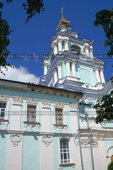 Сергиево-Казанский кафедральный Собор в Курске (1752-1778 гг.). Памятник архитектуры XVIII века. (2010 год). Стоковое фото, фотограф Алексей Баринов / Фотобанк Лори