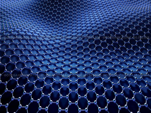 Several molecules connected, crystallized in the hexagonal system, concept of a carbon structure. Clipping path included. Стоковое фото, агентство Ingram Publishing / Фотобанк Лори