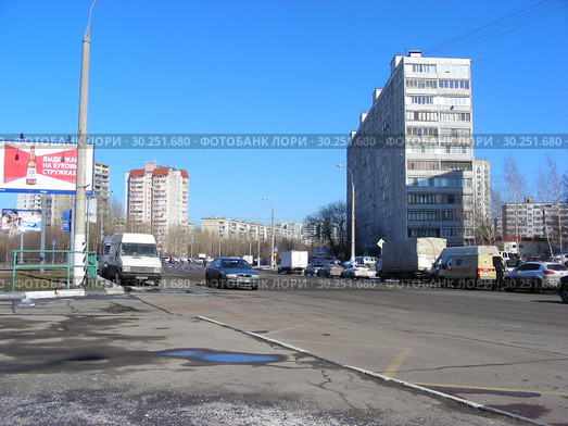 Северный бульвар. Район Отрадное. Город Москва (2015 год). Редакционное фото, фотограф lana1501 / Фотобанк Лори