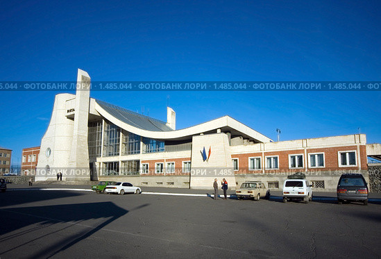 Северобайкальск, железнодорожный вокзал (2006 год). Стоковое фото, фотограф Владимир Горощенко / Фотобанк Лори
