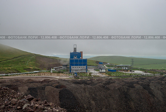 Шахта 14 РЭШ подземный рудник в Забайкалье (2014 год). Редакционное фото, фотограф Геннадий Соловьев / Фотобанк Лори