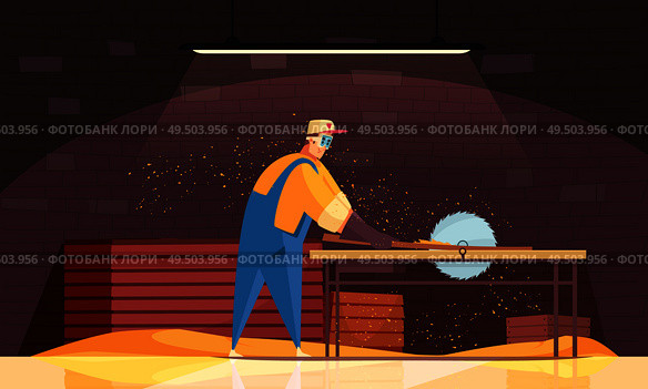 Shoemaker background with manual labor and equipment symbols flat vector illustration. Стоковая иллюстрация, агентство Ingram Publishing / Фотобанк Лори