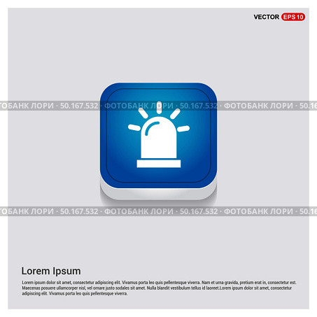 Siren Icon. Стоковая иллюстрация, агентство Ingram Publishing / Фотобанк Лори