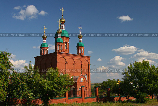 Собор, город Сарапул (2009 год). Стоковое фото, фотограф Кучкаев Марат / Фотобанк Лори