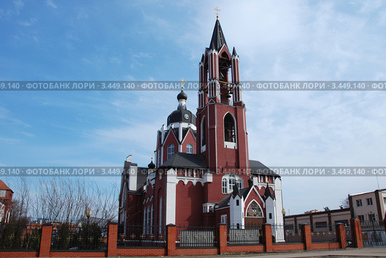 Собор Святой Троицы в городе Щёлково Московской области (2012 год). Стоковое фото, фотограф lana1501 / Фотобанк Лори