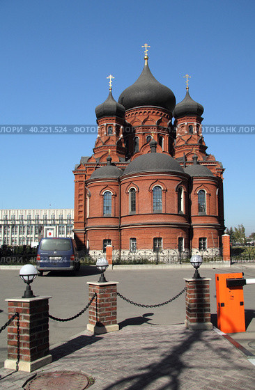 Собор Успения Пресвятой Богородицы Успенского монастыря, Тула (2014 год). Редакционное фото, фотограф Татьяна Цибушок / Фотобанк Лори