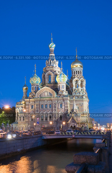 Собор Воскресения Христова (Спас на Крови). Санкт-Петербург (2014 год). Стоковое фото, фотограф Александр Щепин / Фотобанк Лори