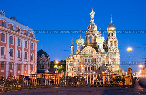 Собор Воскресения Христова (Спас на Крови). Санкт-Петербург (2014 год). Стоковое фото, фотограф Александр Щепин / Фотобанк Лори