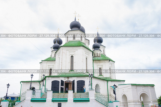 Собор Воскресения Христова (Войсковой Воскресенский собор) в станице Старочеркасской, Ростовской области (2015 год). Стоковое фото, фотограф Алёшина Оксана / Фотобанк Лори