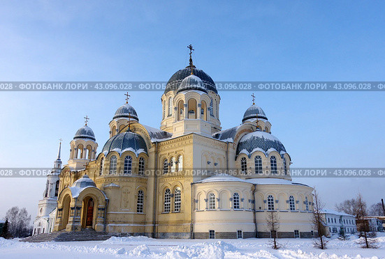Собор Воздвижения Креста Господня, город Верхотурье (2018 год). Стоковое фото, фотограф Алексей Иванов / Фотобанк Лори
