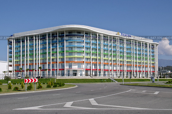 Сочи. Гостиница Tulip Inn Omega Sochi (2014 год). Редакционное фото, фотограф Илюхина Наталья / Фотобанк Лори