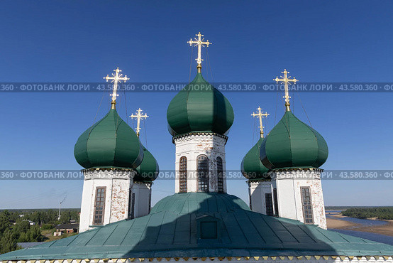 Сольвычегодский Введенский монастырь (2024 год). Стоковое фото, фотограф Николай Гернет / Фотобанк Лори