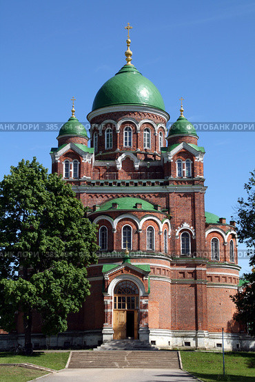 Спасо-Бородинский собор (2008 год). Редакционное фото, фотограф Дмитрий Алимпиев / Фотобанк Лори