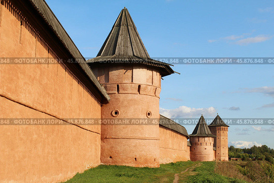 Спасо-Евфимиев монастырь в Суздале (2020 год). Стоковое фото, фотограф Иван Дуплик / Фотобанк Лори