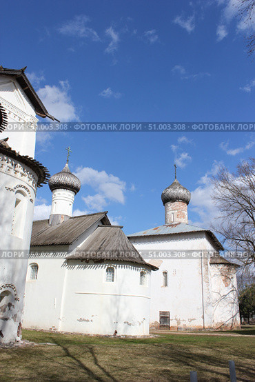 Спасо-Преображенский собор. Старая Русса, Новгородская область, Российская Федерация. Стоковое фото, фотограф Екатерина Ворончихина / Фотобанк Лори