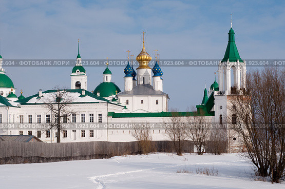 Спасо-Яковлевский Димитриевский монастырь, Ростов, Ярославской области (2010 год). Стоковое фото, фотограф Акимов Александр / Фотобанк Лори