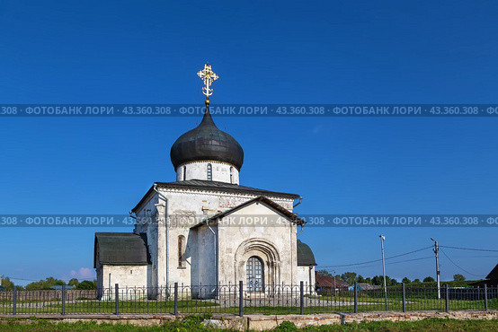 St. George Cathedral, Yuryev-Polsky, Russia (2022 год). Стоковое фото, фотограф Boris Breytman / Фотобанк Лори