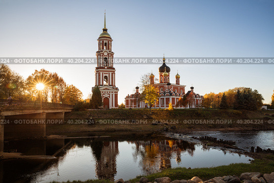 Staraya Russa, Cathedral of the Resurrection of Christ (2022 год). Стоковое фото, фотограф Юлия Бабкина / Фотобанк Лори