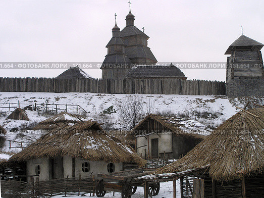 Старое село (2007 год). Стоковое фото, фотограф Dmitriy Andrushchenko / Фотобанк Лори