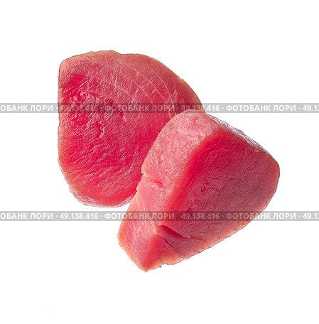 Steak tuna fish. Стоковое фото, фотограф Волошина Мария Ивановна / Фотобанк Лори