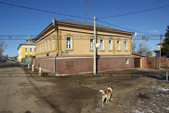 Странноприимный дом Щукина Трофима Моисеевича  в старой Коломне (2014 год). Стоковое фото, фотограф Natalia Sidorova / Фотобанк Лори