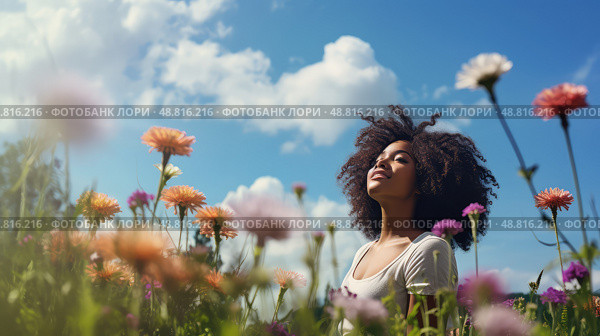 success black woman professional ai generated. Стоковое AI-изображение, AI-художник Vectorwin / Фотобанк Лори
