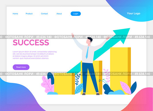 Success hands up. Winner vision, reaching the goal, business target. Successful teamwork strategy, consistency for team success winning plan. Celebrate successful project. Happy competition champions. Success banner. Winner vision, reaching the goal, business target. Successful teamwork strategy. Стоковая иллюстрация, агентство Ingram Publishing / Фотобанк Лори