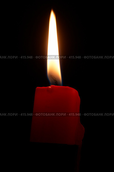 Свеча. Стоковое фото, фотограф Сергей Усс / Фотобанк Лори