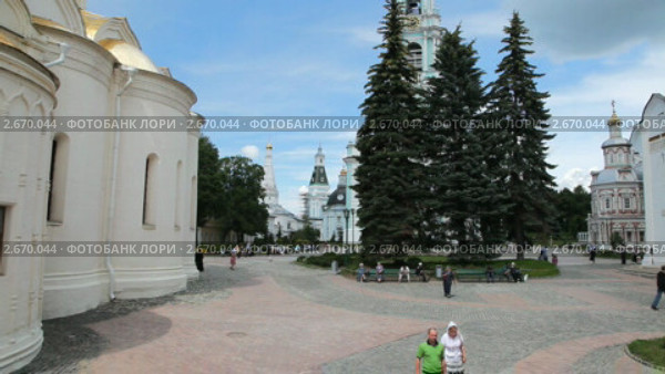 Свято-Троицкая Сергиева лавра (2011 год). Редакционное видео, видеограф Кирилл Трифонов / Фотобанк Лори