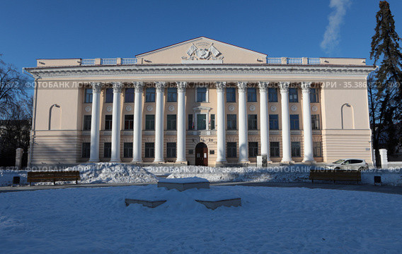 Тамбовский областной краеведческий музей (2021 год). Редакционное фото, фотограф Дмитрий Неумоин / Фотобанк Лори