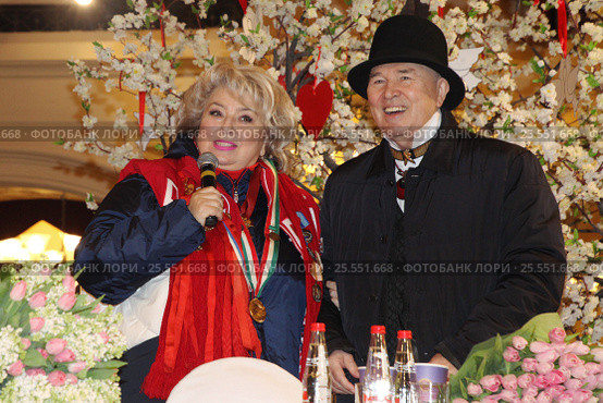 Татьяна Анатольевна Тарасова и Вячеслав Зайцев (2017 год). Стоковое фото, фотограф Архипова Екатерина / Фотобанк Лори