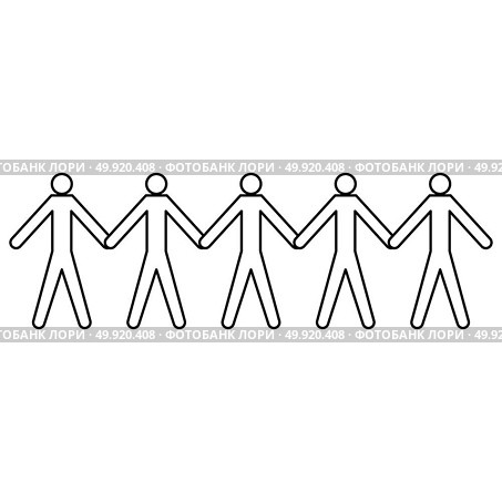 Team work concept icon . Стоковая иллюстрация, агентство Ingram Publishing / Фотобанк Лори