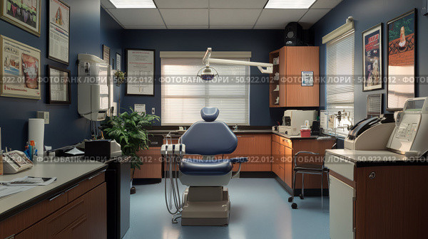 teeth orthodontist dentist office ai generated. Стоковое AI-изображение, AI-художник Vectorwin / Фотобанк Лори