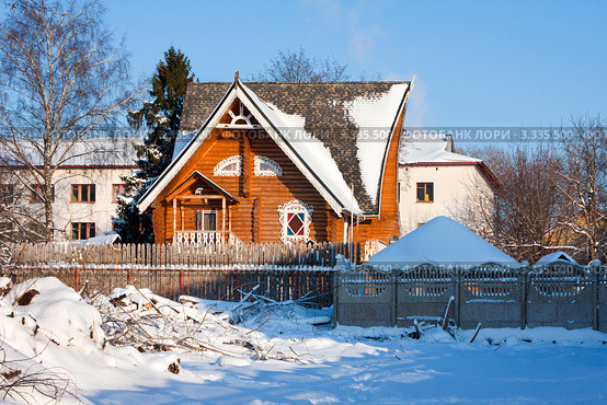 Терем Снегурочки в городе Костроме (2012 год). Стоковое фото, фотограф ElenArt / Фотобанк Лори