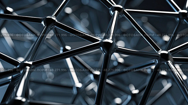 tetrahedral carbon structure ai generated. Стоковое AI-изображение, AI-художник Vectorwin / Фотобанк Лори