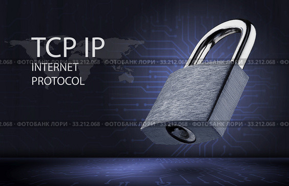 The concept of network security on the Internet. Стоковое фото, фотограф Alexander / Фотобанк Лори