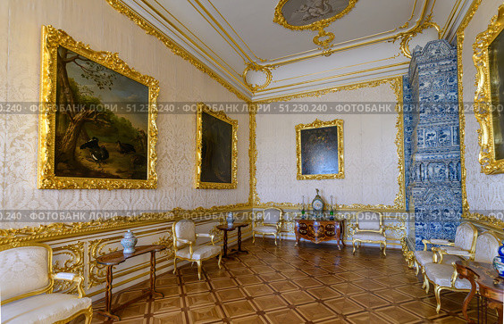 The Pantry in the Catherine Imperial Palace. Редакционное фото, фотограф Михаил Аккуратoв / Фотобанк Лори